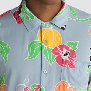 Floral Vans Hawaiian Print Men's Shirt